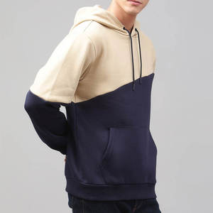 Wholesale Blank Street Wear Sweatshirt Fleece Men <b>Hoodies</b> <b>Plain</b> Cotton Custom Logo Men's Hoodie - Product Image 1
