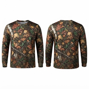 Stalwart Impex Men's Full Sleeve Camouflage Hunting Shirt Moisture-Wicking Waterproof Windproof <b>Canvas</b> Autumn Outdoor Wear - Product Image 3