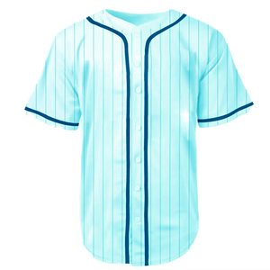 Casual Plain Dyed <b>Polyester</b> Cotton Outdoor Summer Breathable Custom Design Team Wear Baseball Jersey Breathable Sports <b>Shirt</b> - Product Image 1