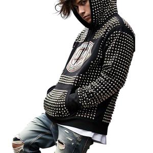 Custom Logo Print Cotton Blank <b>Thick</b> Luxury <b>hoodies</b> <b>men</b> Unisex Fleece Embroidery Bulk Heavyweight Plain <b>men's</b> <b>hoodies</b> - Product Image 1