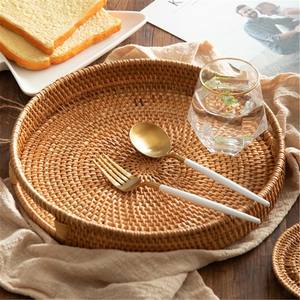 Cesta de Ratán Natural Tejida a Mano, Estilo Campestre, Ecológica, 20 cm, Anillo para Servilletas, Lujo Moderno, en Caja - Product Image 5