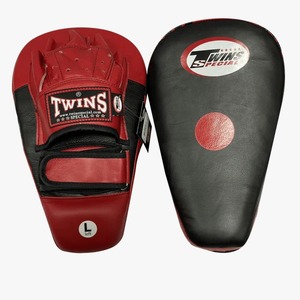 Wholesales Custom Made High Quality Twins Muay Thai MMA <b>Focus</b> Mitts Kickboxing Punching Training Protection Curved <b>Focus</b> <b>Pad</b>. - Product Image 1