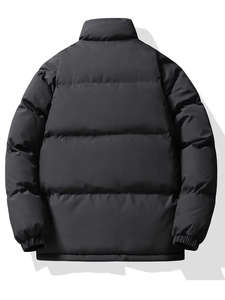 Chaqueta Acolchada de Primera Calidad OEM Personalizada, Chaquetas Acolchadas Cálidas para Hombre, Chaquetas Acolchadas Personalizadas para Hombre - Product Image 3