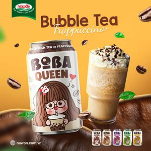 Custom Label Brand <b>Bubble</b> <b>Tea</b> Canned 330ML 500ML Aluminium Can HALAL Certified <b>Bubble</b> Milk <b>Tea</b> <b>Drinks</b> Sample Provided - Product Image 2