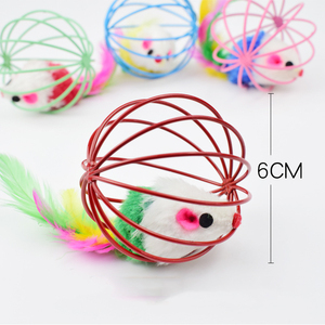 Jouet sphérique interactif en métal durable et écologique pour chat, format mini, pour soulager le stress et l'ennui - Product Image 2