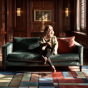 Tapis multicolores faits main en laine tuftée à la main, de haute qualité, motif moderne, écologiques, pour salon, chambre d'enfants, hôtels, bureau - Product Image 3