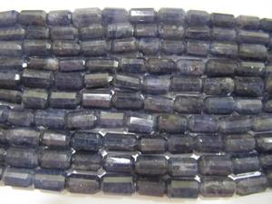 ลูกปัดอิโอไลต์ธรรมชาติทรงหยดน้ำ ขนาด 9 ถึง 13 มม. ร้อยเป็นเส้นยาว 8 นิ้ว - Product Image 4