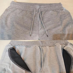 Pantalon de jogging décontracté pour homme, taille élastique, grande taille, coupe ample, vêtement de sport et de fitness, modèle fin pour le printemps - Product Image 6