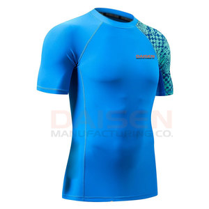 Rashguard BJJ sur mesure de style unique, couleur unie, nouveau design, rashguard BJJ professionnel - Product Image 2
