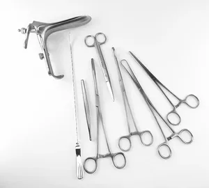Kit de inserción de DIU, conjunto de instrumentos médicos profesionales para la inserción, colocación y examen de dispositivos intrauterinos ginecológicos - Product Image 1