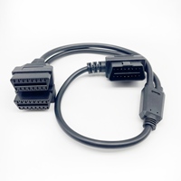 Adaptateur OBD2 double 1 à 2, faisceau de câblage séparateur