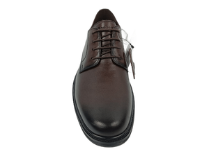 Chaussures habillées à lacets pour hommes en cuir véritable avec semelle intermédiaire en EVA et semelle extérieure en TPR, bout fermé, antidérapantes et respirantes - Product Image 3