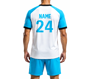 Maillot de football rétro Chemises de football vintage Maillot de football à séchage rapide et short de football Ensemble d'uniformes de football pour l'entraînement de vêtements de sport - Product Image 4
