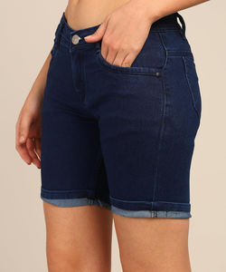Summer High Waist Women's <b>Jeans</b> Denim Short Hot Pants Shorts Female Loose Curling Denim Shorts Women Shorts Reasonable Price - Product Image 3