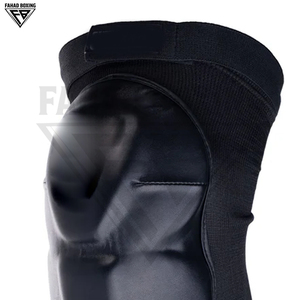 Protège-coudes noirs de haute qualité, nouvelle arrivée, sur mesure, respirants et absorbant les chocs pour l'entraînement MMA et de boxe. - Product Image 4