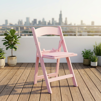 Chaise pliante en résine pour enfants avec verrou de sécurité, chaises empilables