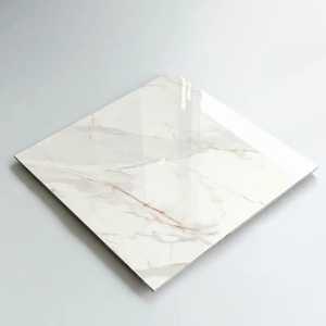 Carreaux muraux modernes en porcelaine brillante insonorisants, aspect marbre, carreaux décoratifs émaillés 30x30cm pour salon, hôtel, hall, salle de sport - Product Image 3