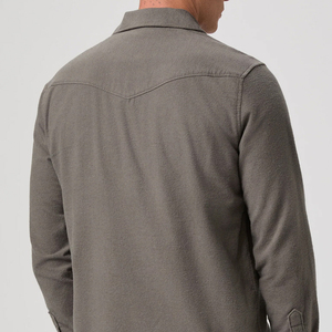 Elegant Full Sleeve Stylish Top Design With Logo Casual Wear Tee Shirt Casual Office Wear With Turn <b>Down</b> Collar Button Closure - Product Image 5