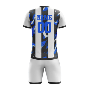 ชุดฟุตบอลขายส่งแบบแห้งเร็ว เสื้อและกางเกงขาสั้น - Product Image 6