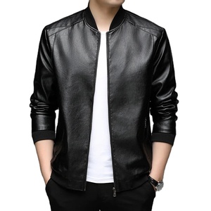 Nouvelle veste en cuir de haute qualité moto hommes manteaux vêtements pour hommes 2024 vente en gros - Product Image 2