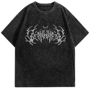 Stylish Acid Washed Street Look <b>Men</b> Printed T <b>Shirt</b> Modern Graphic Print Casual Wear <b>Men</b> Printed T <b>Shirt</b> - Product Image 5