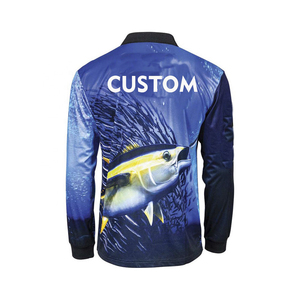 Camisa de Pesca Profesional Personalizada con Protección UPF e Impresión por Sublimación - Product Image 6
