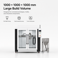 Imprimante 3D industrielle automatique FGF PL-FGF-1000-PLA-TPU-FLEX pour granulés PLA et TPU, taille d'impression 1000x1000x1000mm, garantie 1 an