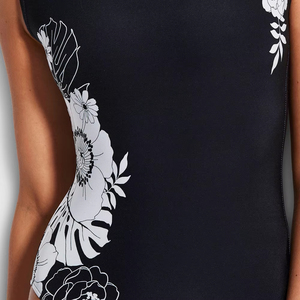 Maillot de bain femme personnalisé, une pièce, bikini, séchage rapide, protection UV, tissu extensible, fabricant et fournisseur OEM ODM - Product Image 6