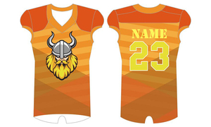 Uniforme de Fútbol Americano Sublimado Transpirable al por Mayor, Conjunto de Spandex/Poliéster, Nombres de Equipos Personalizados, Ropa Deportiva para Equipos - Product Image 4