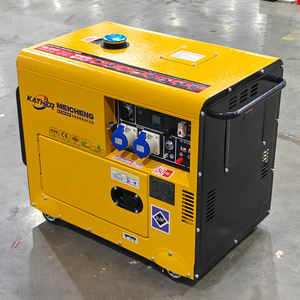 Groupe électrogène diesel refroidi par air KATHER 5kva <span class=keywords><strong>6kva</strong></span> 8kva 10kva 12kva 5KW 10KW avec option ATS pour usage domestique - Product Image 5
