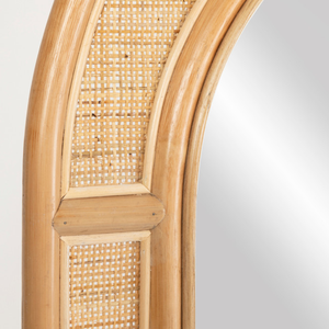 High Quality Natural Rattan Floor Standing <b>Mirror</b> <b>Mirrors</b> Decor Wall Living Room Bedroom Entryway from Vietnam - Product Image 2