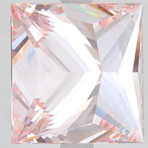 Diamante de Laboratorio de 5 Quilates, Corte Princesa, Color Rosa Intenso, Claridad VS, Certificado IGI, Excelente Diamante Suelto para Joyería - Product Image 4