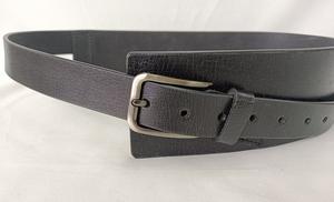 Ceinture en cuir véritable tendance 2026, style formel, durable, avec boucle en alliage à anneau en D, motif uni, options de personnalisation, vente en gros - Product Image 2