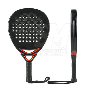 Custom Made 3K Carbon <b>Face</b> Padel Racket High Strength Lightweight Design For Sports Training And Competitive Players - Product Image 2
