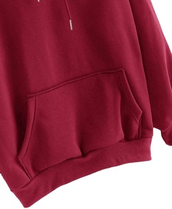 Vente en gros de sweats à capuche pour hommes, hiver, imprimé numérique, broderie, coupe classique, motif uni, 100% coton, respirant, imperméable - Product Image 5