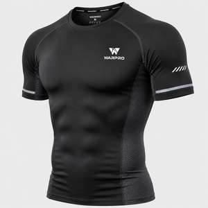 <b>Compression</b> Rash Guard MMA BJJ Workout for Adults Unisex Spandex/Cotton Full Sleeve Garment Dyed Heat-Transfer Printed UPF50+ - Product Image 1