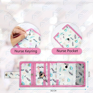 Apto Enterprises Pochette en nylon, sac banane médical, sac banane pour instruments chirurgicaux, sac banane pour infirmière, multi-compartiments - Product Image 5