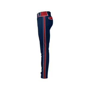Custom Baseball <b>Pants</b> with Reinforced Knees Breathable Polyester Fabric for Professional Games Practice and Training - Product Image 6