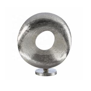 Escultura abstracta de figurita de Venta caliente, escultura de mesa moderna de aluminio para el hogar para oficina, escultura de regalo de boda hecha a mano de Metal - Product Image 6