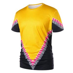 T-shirt imprimé personnalisé pour homme, séchage rapide, haute qualité, couleur résistante, streetwear sportif - Product Image 3