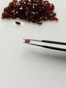 Natural Red <b>Garnet</b> 5x2.5MM Marquise Cut Best Quality Loose Gemstone for Jewelry Making - Product Image 1