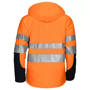Custom Winter High Visibility <b>Jacket</b> for Heavy <b>Workers</b> Waterproof Industrial Construction Hi Vis Reflective Safety <b>Jackets</b> - Product Image 2