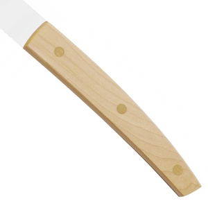 Couteaux à steak avec manche en bois, lame dentelée en acier inoxydable et triple rivet, pour la restauration et la maison - Product Image 5