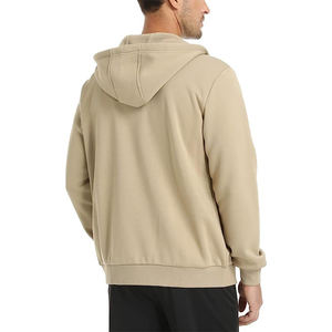 Sudadera con capucha y cremallera para hombre, forro polar, chaqueta con capucha cálida, ropa informal de calle, ropa de abrigo - Product Image 4