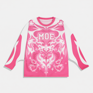 Vente en gros de maillots de football américain à manches longues pour femmes, en polyester léger, avec impression personnalisée, OEM, étiquette privée - Product Image 6