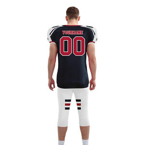 Suministro Global de Uniformes de Fútbol Americano OEM 2026 con Manga Corta y Nombre de Equipo Personalizado para Comerciantes Mayoristas Internacionales - Product Image 4