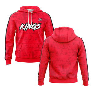 Sudadera con Capucha Transpirable Sublimada Zersia International Kings, Estampado Camuflaje Amarillo, Unisex para Adultos, Poliéster, Muestra en 7 Días - Product Image 5