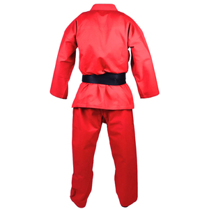 Venta Directa de Fábrica, Uniforme de Judo Rojo Aprobado, Trajes para Mujer Adulta, 100% Algodón Transpirable, Artes Marciales - Product Image 3