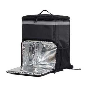 Sac à dos de livraison portable de haute qualité, grande capacité, imperméable, avec pochette pour pizza, sac isotherme en polyester durable - Product Image 3