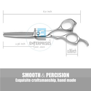 Ciseaux de coiffure professionnels en acier inoxydable légers, de haute qualité, différentes tailles et poids, faible MOQ, 2026 - Product Image 2